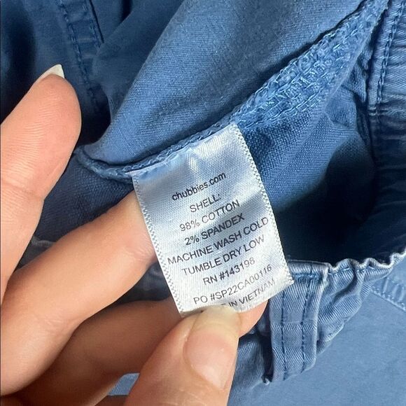 Chubbies The Big Blues 5.5" (Originals) Stretch Twill Shorts Men’s size Small - Picture 4 of 7